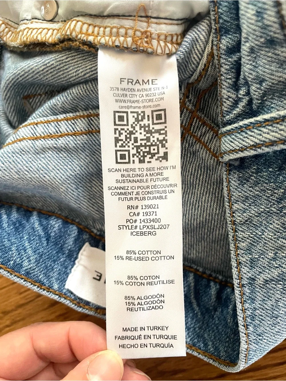 FRAME Denim High-Rise Button Fly Le Pixie Slouch Jeans - Size 26